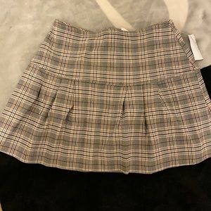 Plaid skirt